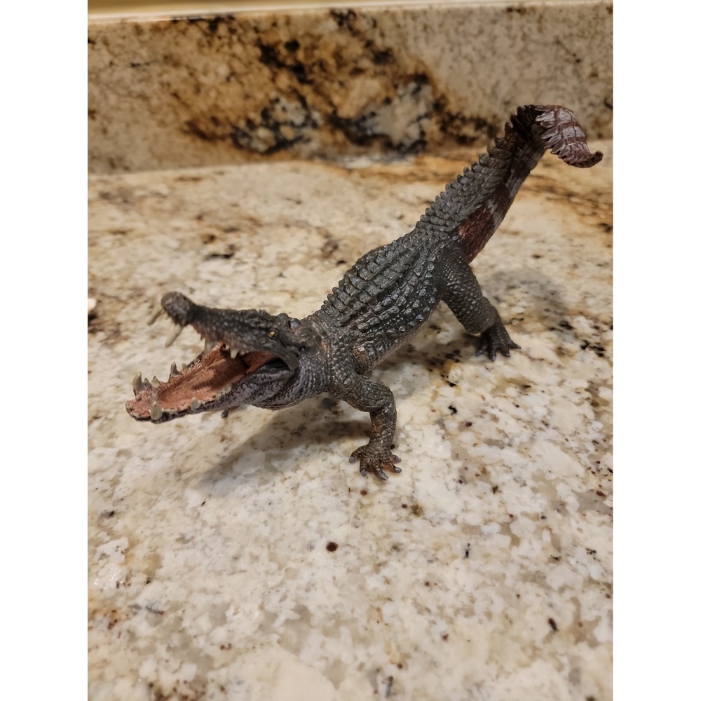KAPROSUCHUS - Papo Boar Crocodile figure 2016, Dinosaur, Prehistoric reptile